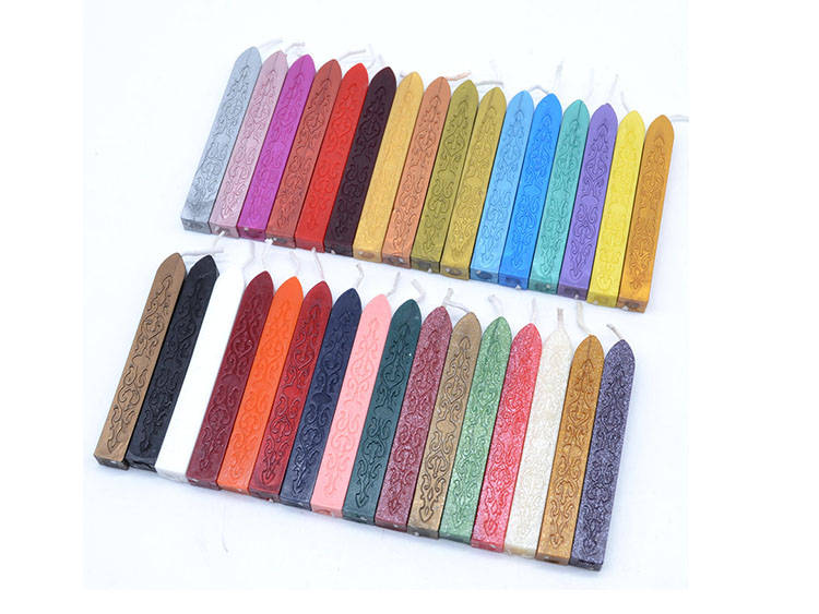 Custome Easy To Use Flexible and Mailable Sealing Wax With a Wick