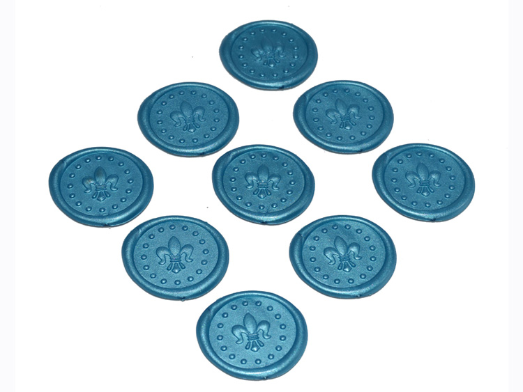 Custom Plastic Wax Seal Sticker