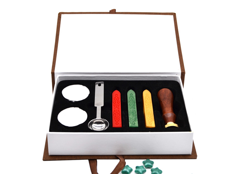 Wedding Diy Letter Sealing Wax and Wax Seal Stamp kit Gift Set