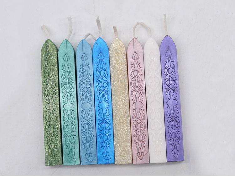 Custome Easy To Use Flexible and Mailable Sealing Wax With a Wick