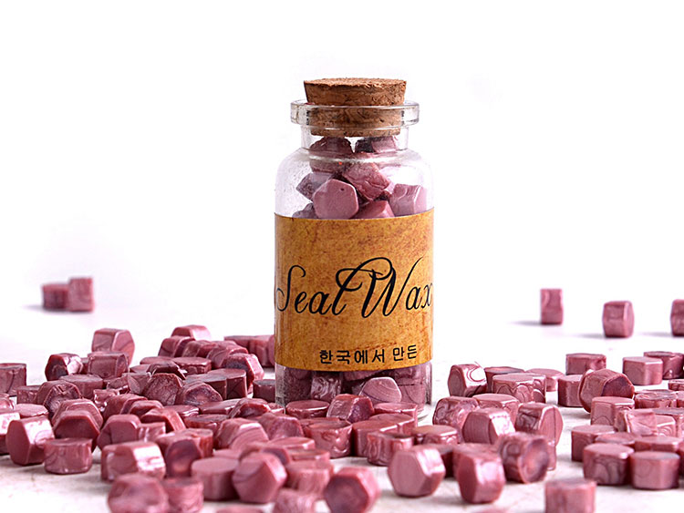 Flexible and Mailable Genuine Wax Seal Beads in Bottle