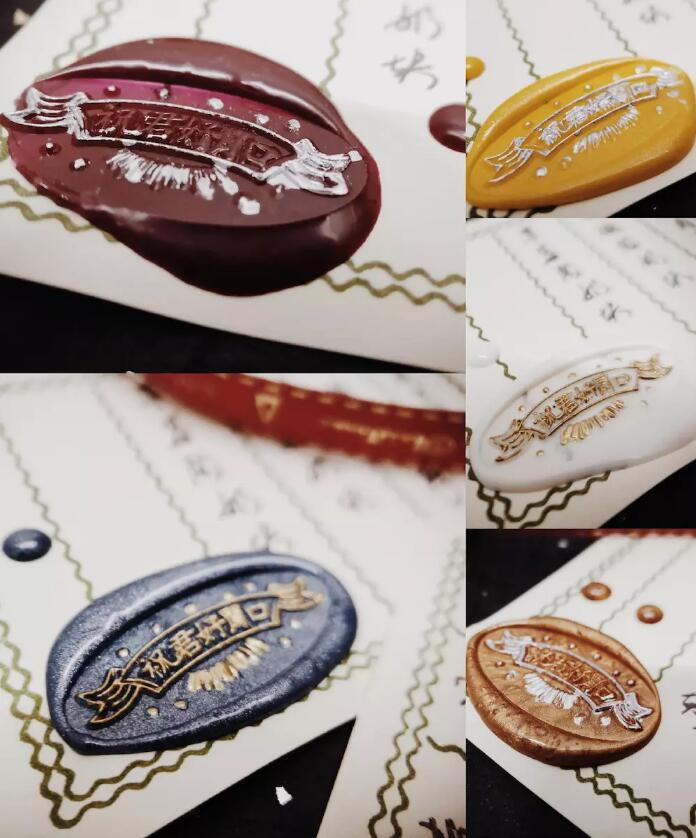 sealing wax stickers